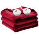 62 x 84 Inch Twin Size Electric Heated Throw Blanket with Timer by LJGDeals