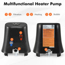 1350W Electric Heater Pump with Touch Panel and LED Display-Black by LJGDeals