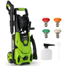2150PSI Electric Pressure Washer 1.2GPM with 4 Quick Connect Nozzles and Foam Cannon by LJGDeals