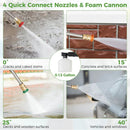 2150PSI Electric Pressure Washer 1.2GPM with 4 Quick Connect Nozzles and Foam Cannon by LJGDeals