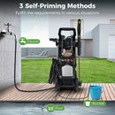 2150PSI Electric Pressure Washer 1.2GPM with 4 Quick Connect Nozzles and Foam Cannon by LJGDeals