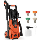 2150PSI Electric Pressure Washer 1.2GPM with 4 Quick Connect Nozzles and Foam Cannon by LJGDeals