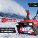 20 Inch 120V 15Amp Electric Snow Thrower with 180¬∞ Rotatable Chute by LJGDeals