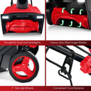 20 Inch 120V 15Amp Electric Snow Thrower with 180¬∞ Rotatable Chute by LJGDeals
