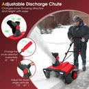 20 Inch 120V 15Amp Electric Snow Thrower with 180¬∞ Rotatable Chute