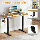 Electric Standing Desk Frame Height Adjustable Computer Desk Base with LED Display by LJGDeals