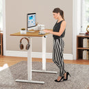 Electric Standing Desk Frame Height Adjustable Computer Desk Base with LED Display by LJGDeals