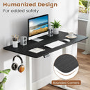 Electric Standing Desk with LED Display and 2 Memory Height Settings by LJGDeals