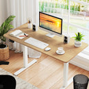 Electric Standing Desk with LED Display and 2 Memory Height Settings by LJGDeals