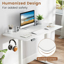 Electric Standing Desk with LED Display and 2 Memory Height Settings by LJGDeals