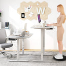 Height Adjustable Electric Standing Desk with USB Charging Port by LJGDeals