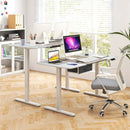 Height Adjustable Electric Standing Desk with USB Charging Port by LJGDeals