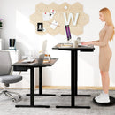 Height Adjustable Electric Standing Desk with USB Charging Port by LJGDeals
