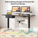 Height Adjustable Electric Standing Desk with USB Charging Port by LJGDeals