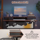 48 Inch x 24 Inch Height Adjustable Electric Standing Desk with 2 Drawers by LJGDeals
