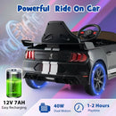 12V Licensed Ford Mustang Shelby GT500 Kids Ride on Car with Remote Control for Kids Aged 3-8 by LJGDeals