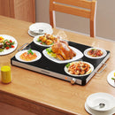 Electric Warming Food Warmer with Adjustable Temperature Control and Overheat Protection by LJGDeals