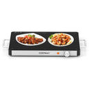 Electric Warming Tray Food Warmer with Adjustable Temperature Control by LJGDeals