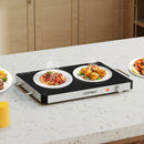 Electric Warming Tray Food Warmer with Adjustable Temperature Control by LJGDeals