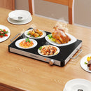 Electric Warming Tray Food Warmer with Adjustable Temperature Control by LJGDeals