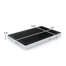 Electric Warming Tray with Adjustable Temperature and Built-In Handles Tempered Glass by LJGDeals