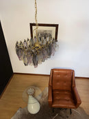 Poliedri Murano Colorful Chandelier