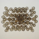 Poliedri Murano Smoked Chandelier