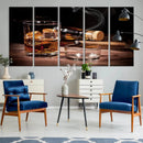 Elegant Whiskey Art Canvas Print Whiskey Printing Cuban