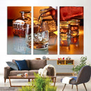 Elegant Whiskey Canvas Wall Art Print Scotch Art Bourbon Art