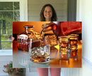 Elegant Whiskey Canvas Wall Art Print Scotch Art Bourbon Art