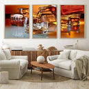 Elegant Whiskey Canvas Wall Art Print Scotch Art Bourbon Art