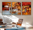 Elegant Whiskey Canvas Wall Art Print Scotch Art Bourbon Art