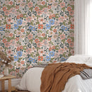 Vintage Liberty Style Elegant Flowers Wallpaper