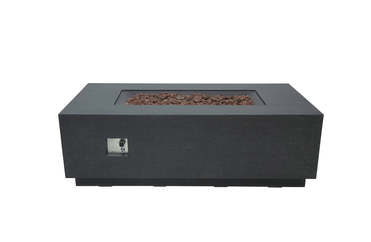 Elementi Andes Fire Table - Dark Gray, photo 12 of 13