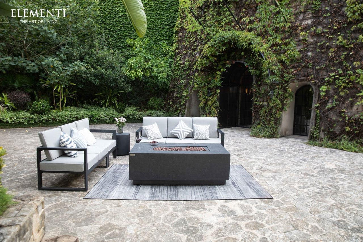 Elementi Andes Fire Table - Dark Gray, photo 3 of 13