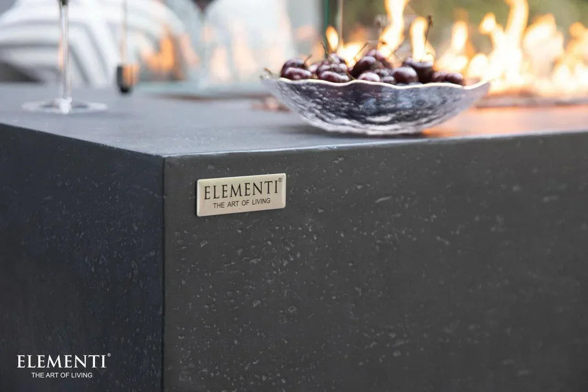 Elementi Andes Fire Table - Dark Gray, photo 5 of 13