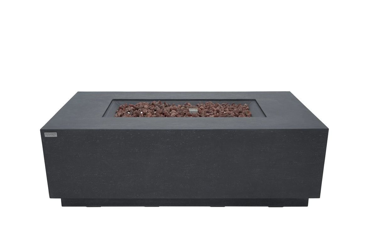 Elementi Andes Fire Table - Dark Gray, photo 9 of 13