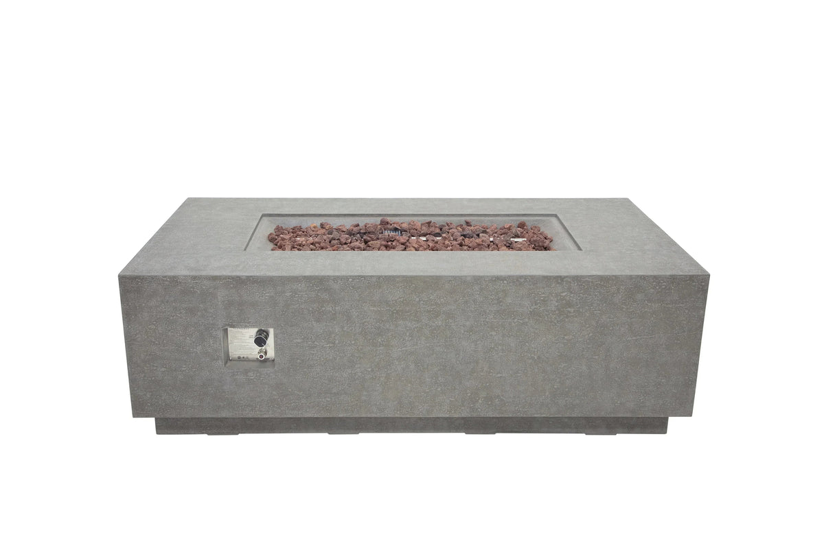 Elementi Andes Fire Table - Light Gray, photo 6 of 13