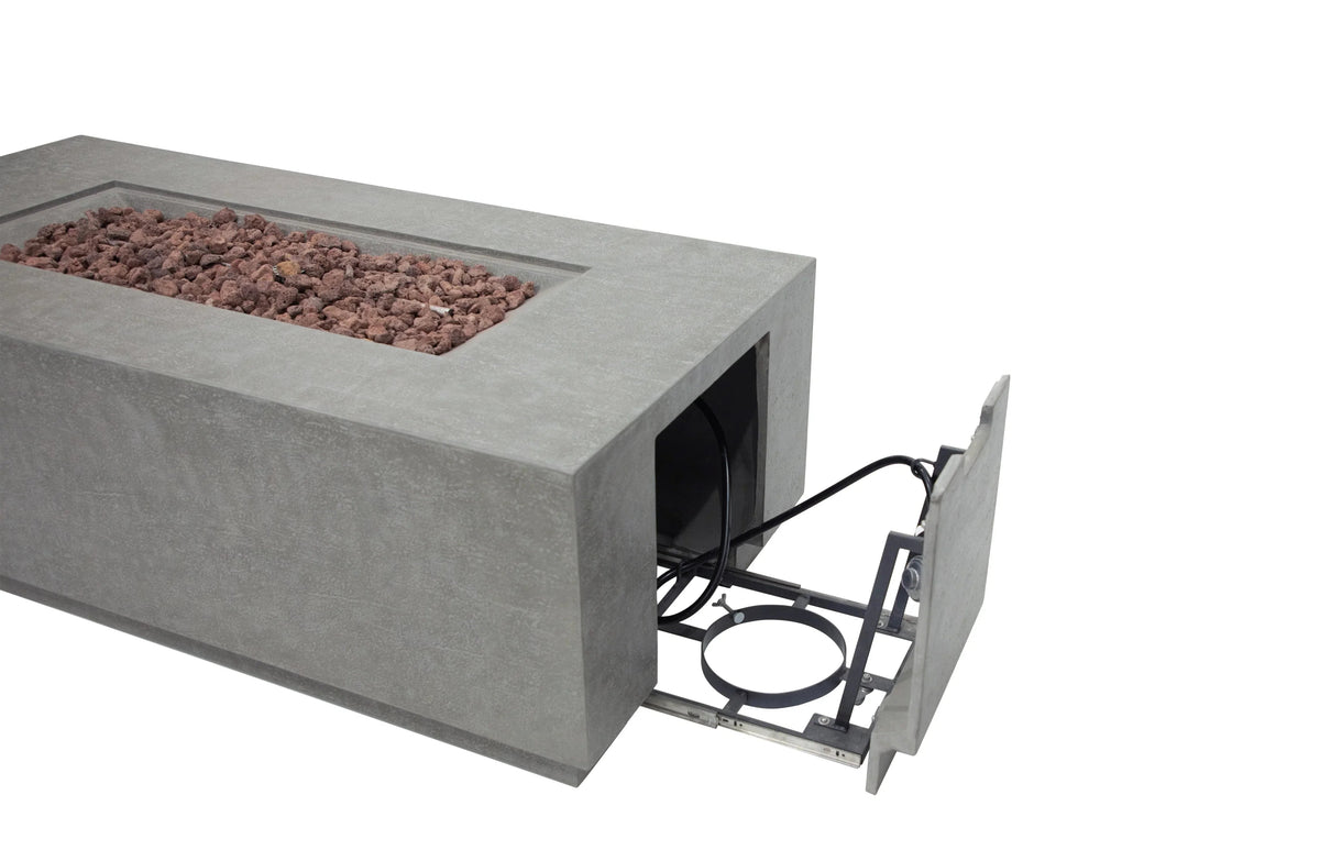 Elementi Andes Fire Table - Light Gray, photo 7 of 13
