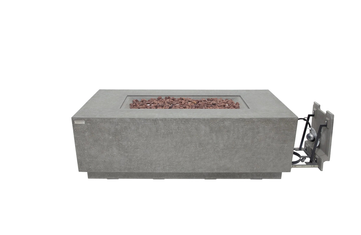 Elementi Andes Fire Table - Light Gray, photo 8 of 13