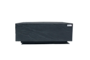 Elementi Plus Roraima 40" Square Slate Black Concrete Natural Gas Fire Table