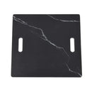 Elementi Plus Sofia 40" Marble Porcelain Fire Table - Bulgaria Black