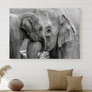 Elephant Family Wall Art Canvas Print by MyGreatCanvas | Canvas Wall Art Prints | Photo Prints & Wall Decor