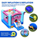 3-in-1 Elephant Theme Inflatable Castle without Blower by LJGDeals