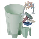 Shnuggle Bath Accessories Bundle - Ellie Scoop, Washy Jug, Boats & Wishy Toy - 4-Piece Set
