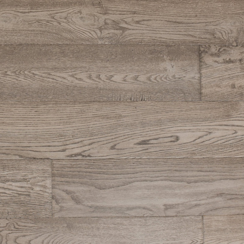 Elysian Wirebrushed Engineered Hardwood 7.5x0.5 inch Ethereal Gray TRPEH-EEOEG product shot