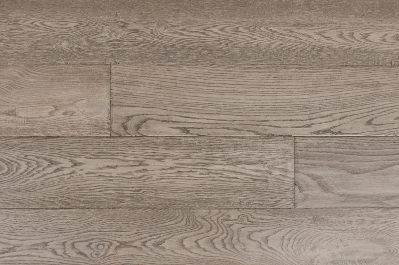 Everly European Oak Wirebrushed Engineered Hardwood 7.5"x0.5" - Everlasting Gray