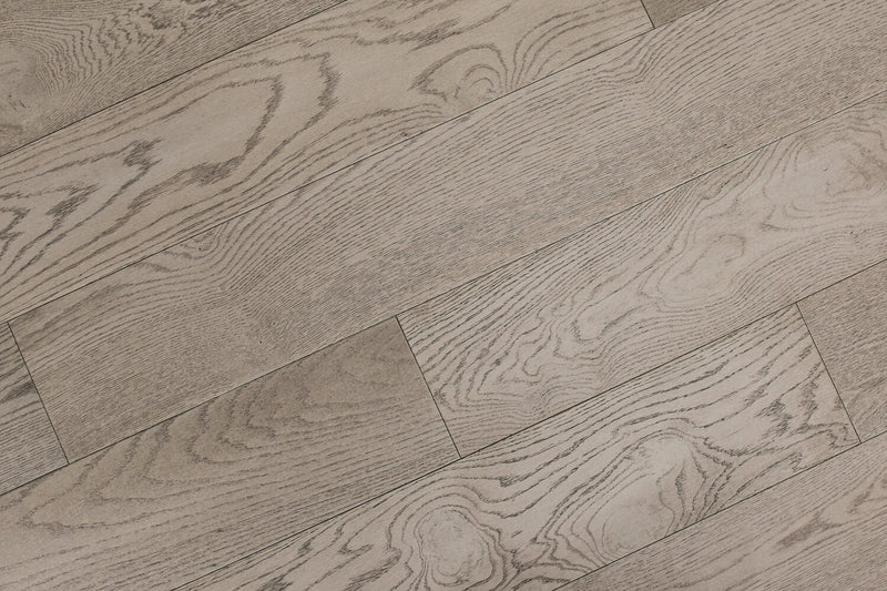 Elysian Wirebrushed Engineered Hardwood 7.5x0.5 inch Mod Titanium TRPEH-EEOMT product angle shot