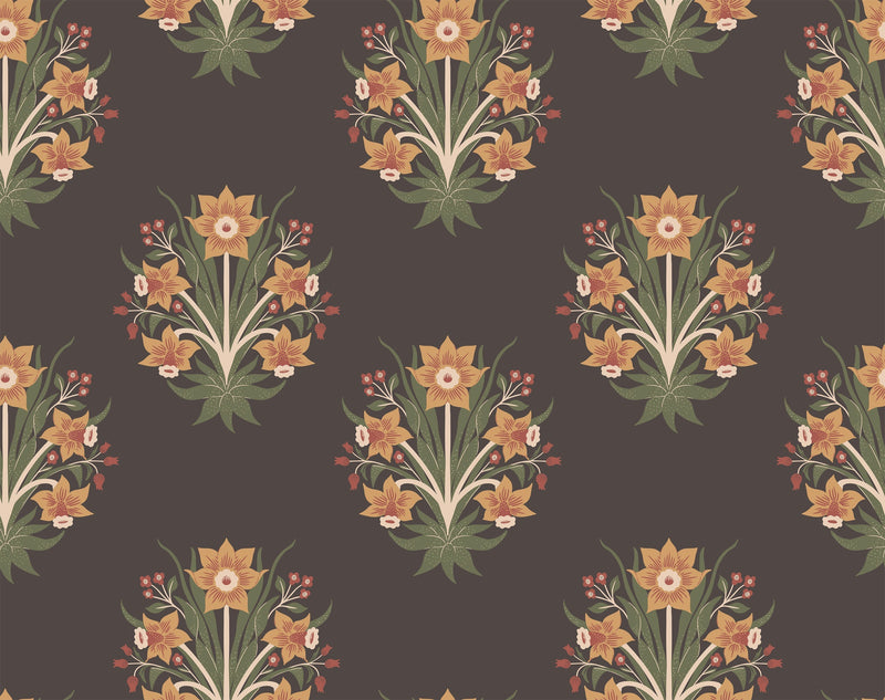 Elegant Daffodils Wallpaper - Exclusive Luxe