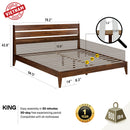 Emery Solid Wood Bed Frame by Megsu